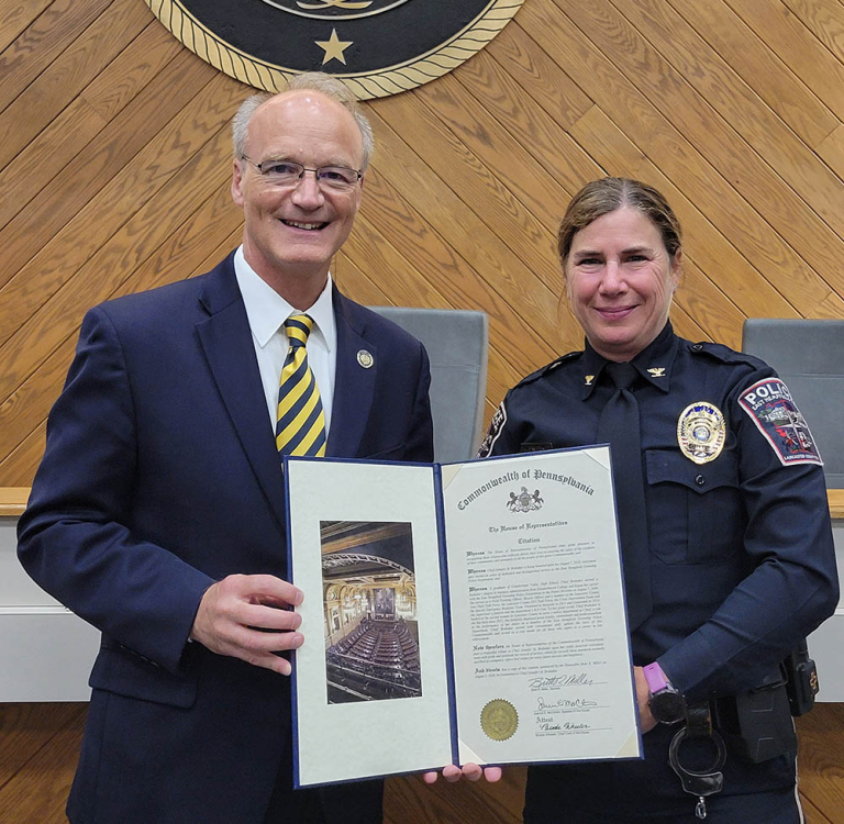 East Hempfield Police Department Welcomes New Chief as Jennifer Brubaker Retires After 26 Years of Service